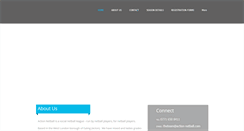Desktop Screenshot of action-netball.co.uk